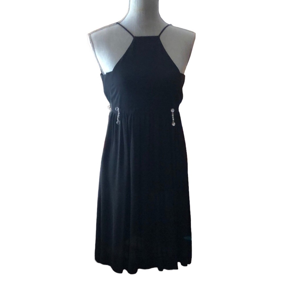 Cesare Fabbri black cocktail dress, size 38